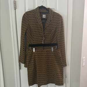 Cabi Geometric Patterned Suit (2 pieces)